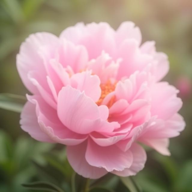 Peonie rosa in piena fioritura, fiore tipico della tarda primavera, morbide e romantiche.